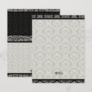 DIY You Score and Fold Tent Wedding Place Cards