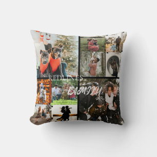 DIY YOUR FAMILY Two Sided Family 10 Pictures Thr Cushion