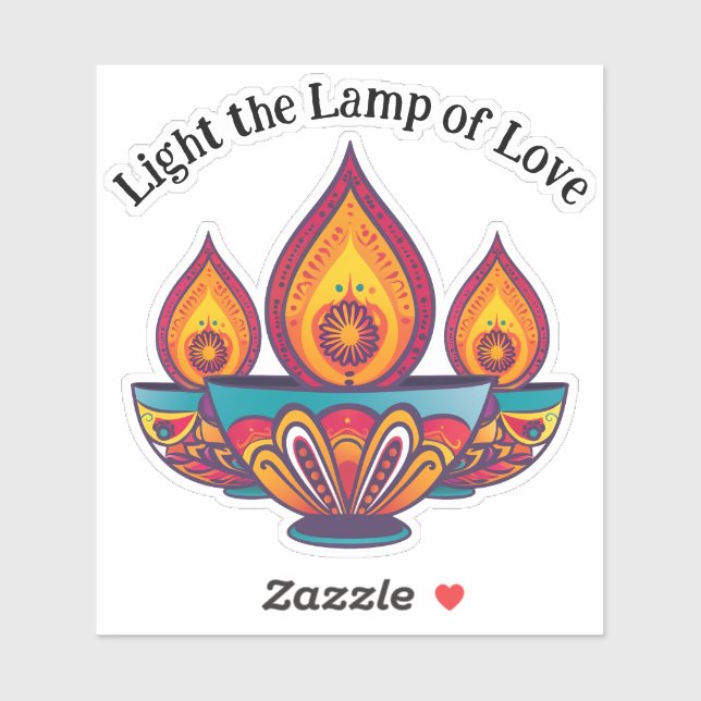 Diya lamp: Light the Lamp of Love (Sheet)