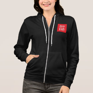 Dizi Script Logo Combo Zip Hoodie