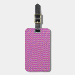 Dizzy Pink Luggage Tag