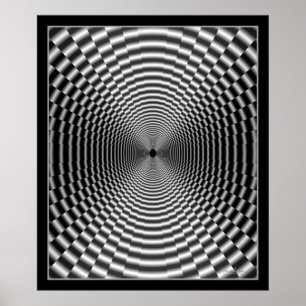 Dizzying Dead End Tunnel Poster