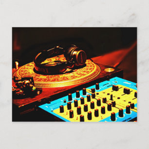DJ 6 POSTCARD