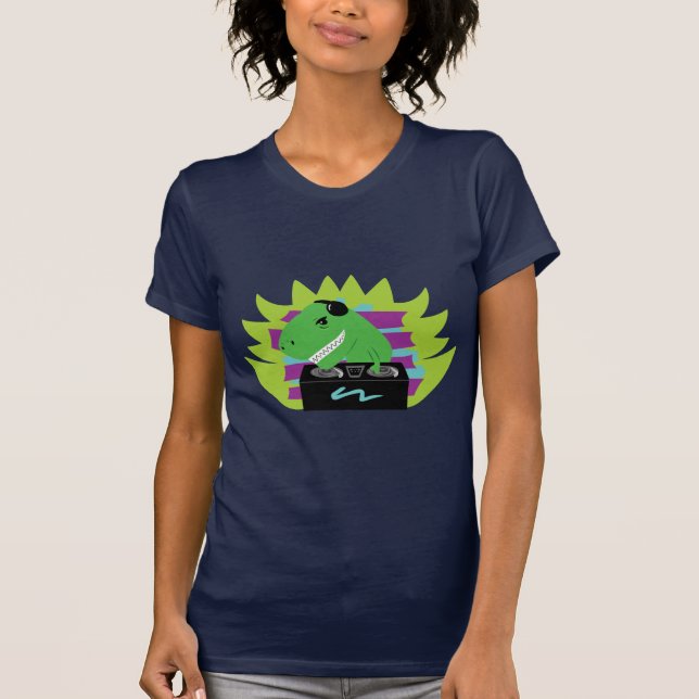 Dj-asaurus Rex T-Shirt (Front)