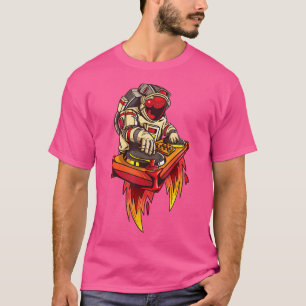 Dj Astronaut Drum And Bass Dnb Electric Psychedeli T-Shirt