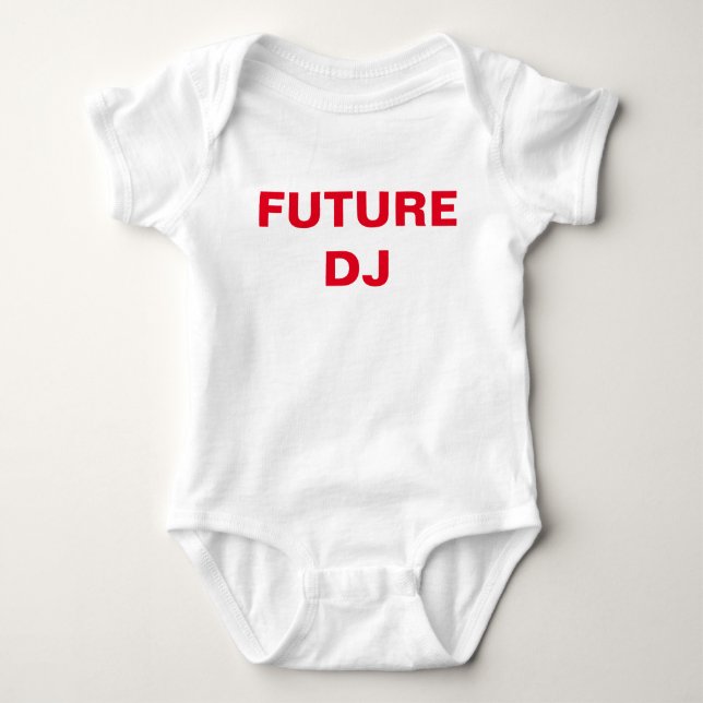 DJ Baby Grow Bodysuit (Front)