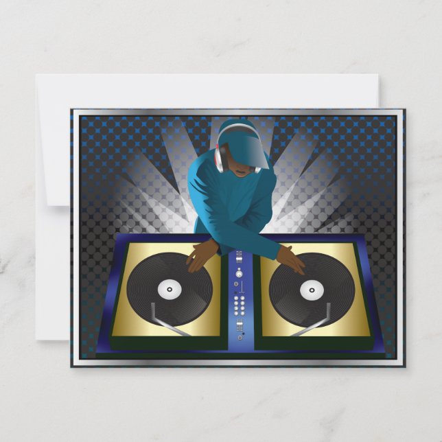 DJ Bachelor Bachelorette Surprise Party Invitation (Front)