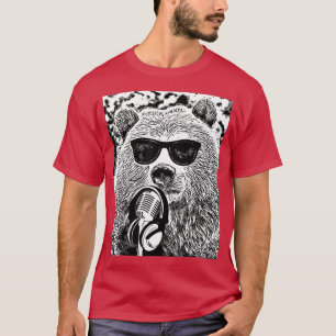 Dj Bear Shirt - Disco tShirt - Music Lover Shirt