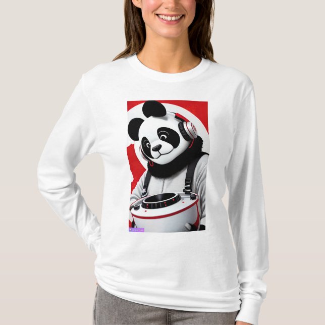 DJ bear T-Shirt (Front)