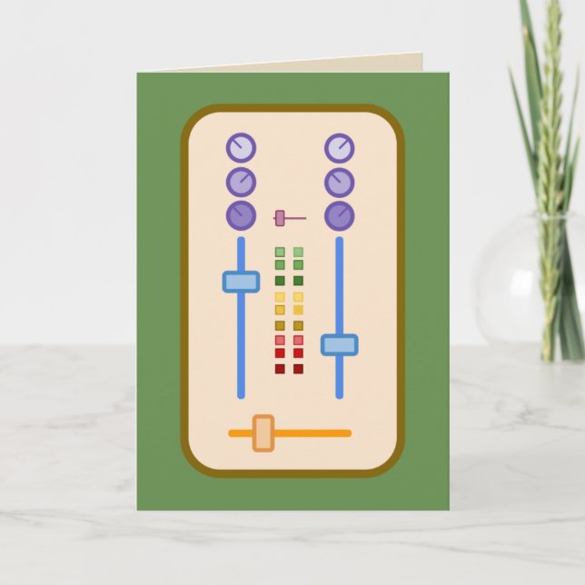 DJ Birthday Card (Front)