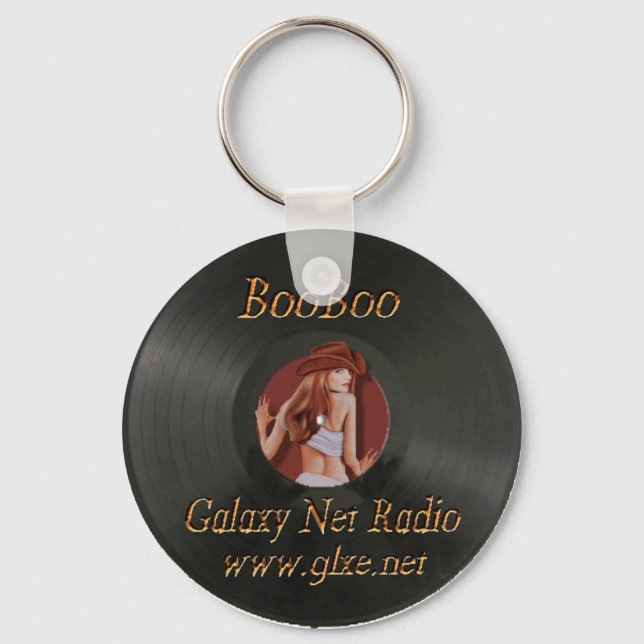 DJ Boo Boo Keychain (Front)