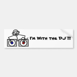 Dj Bumper Sticker