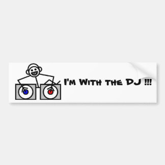 Dj Bumper Sticker