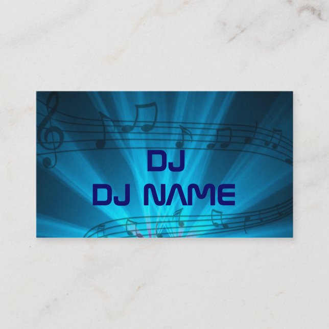 dj business card (Front)