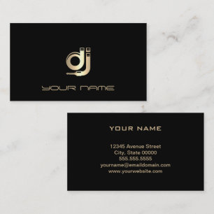 DJ  Business Card
