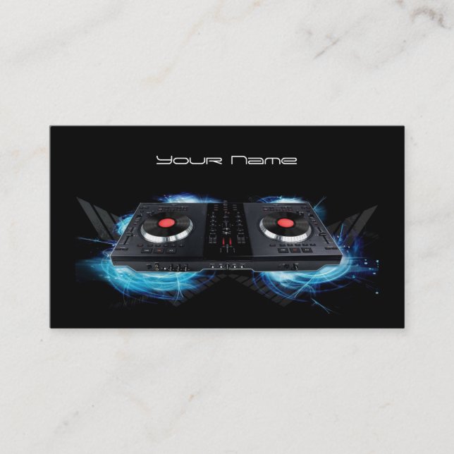 DJ  Business Card (Front)