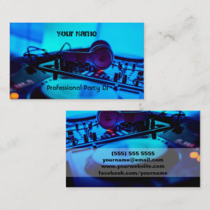 DJ  Business Card