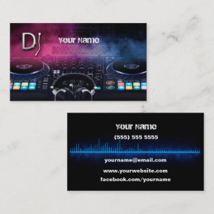 DJ Business Card