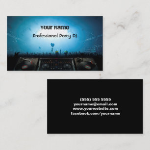 DJ  Business Card