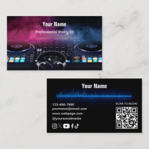 DJ  Business Card