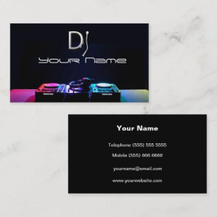 DJ  Business Card