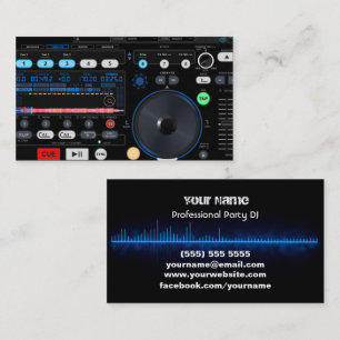 DJ Business Card