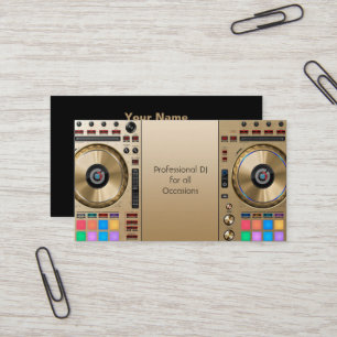 DJ Business Card