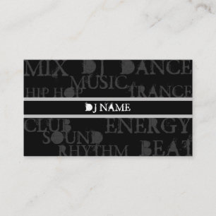 DJ Business Card