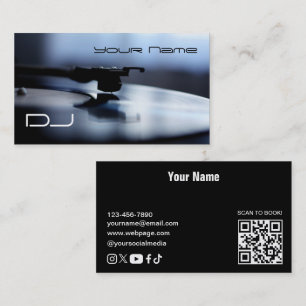 DJ Business Card