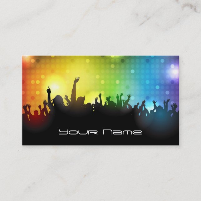 DJ  Business Card (Front)