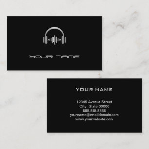 DJ  Business Card