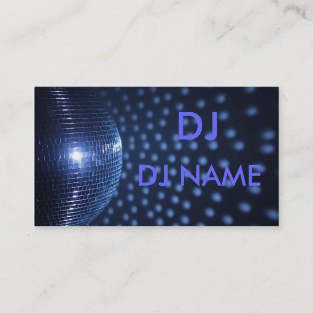 dj business card (Front)