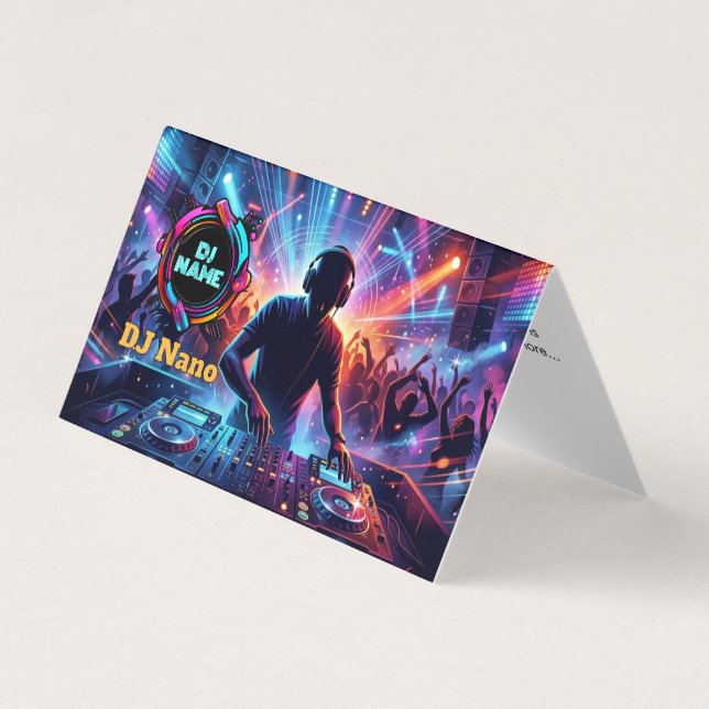 DJ BUSINESS CARD (Front)