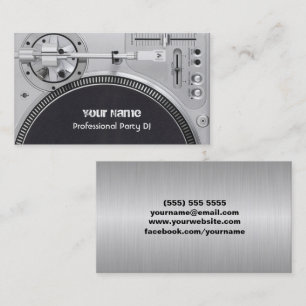 DJ Business Card