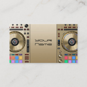 DJ  Business Card
