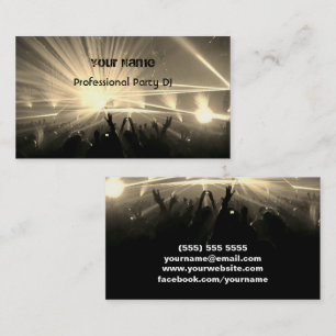DJ  Business Card