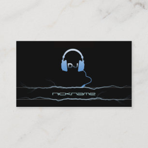 DJ business card