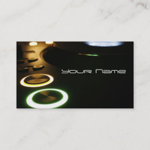 DJ  Business Card