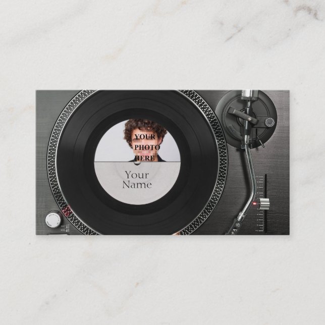 DJ  Business Card (Front)