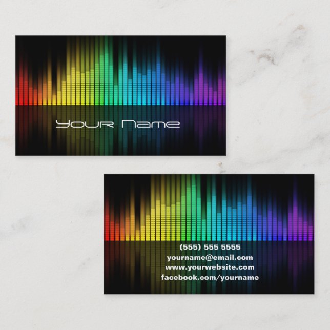 DJ  Business Card (Front/Back)