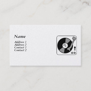 DJ BUSINESS CARD