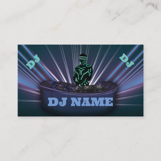 DJ Business Card (Front)