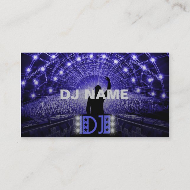 DJ business card (Front)