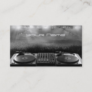 DJ  Business Card
