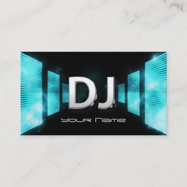DJ  Business Card (Front)