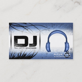 DJ Business Card - customisable