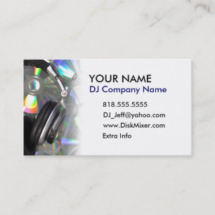 DJ Business Cards