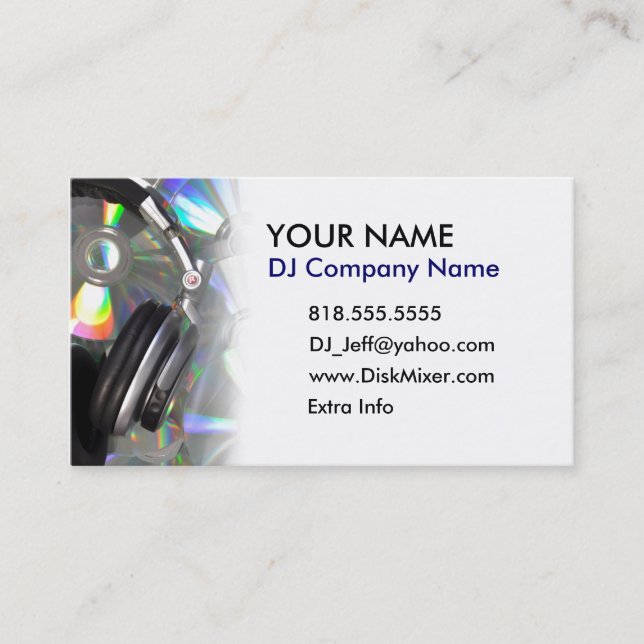 DJ Business Cards (Front)