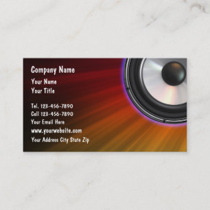 DJ Business Cards