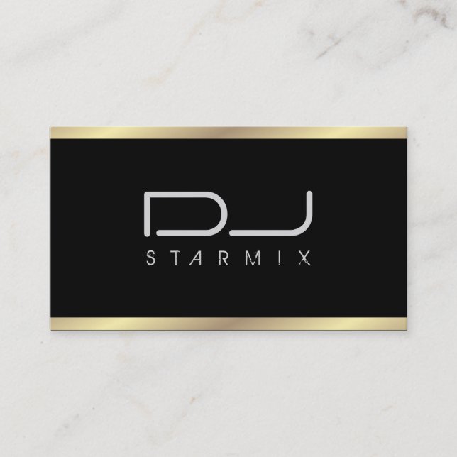 DJ - Business Cards (Front)